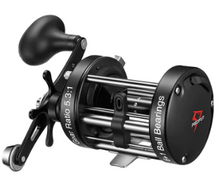 Load image into Gallery viewer, PISCIFUN® CHAOS XS 6000 Black Round Baitcasting Reel
