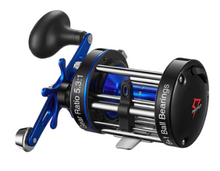 Load image into Gallery viewer, PISCIFUN® CHAOS XS 6000 Blue Round Baitcasting Reel
