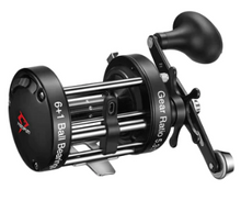 Load image into Gallery viewer, PISCIFUN® CHAOS XS 6000 Black Round Baitcasting Reel
