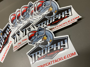 Trophy Cat Tackle 3" Decal