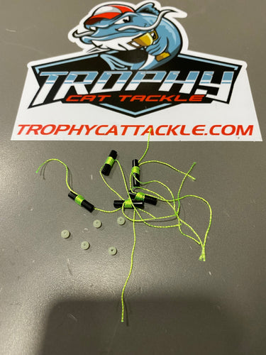 Complete Catfish Rig Tackle Set  Trophy Catfishing Kit with 8/0 Circle  Hooks, Storage Box, Sinker Sliders, Knot Protectors, Swivels, Rattling Line  Float, Nippers and Decal : : Sports & Outdoors